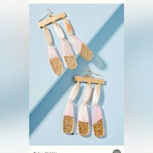 Galaxy Flutter Drop Earrings